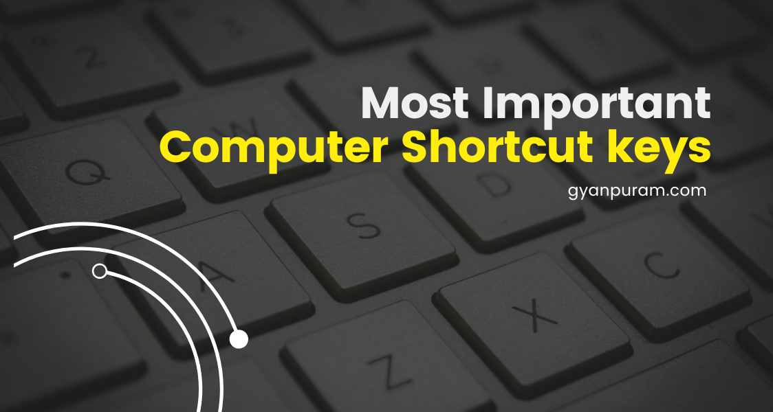 computer shortcut Keys in hindi